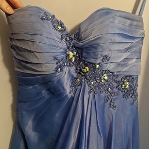 Blue prime dress